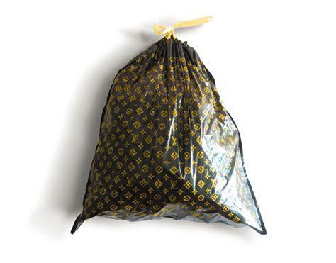 louis vuitton trash bags|Louis Vuitton garbage bag.